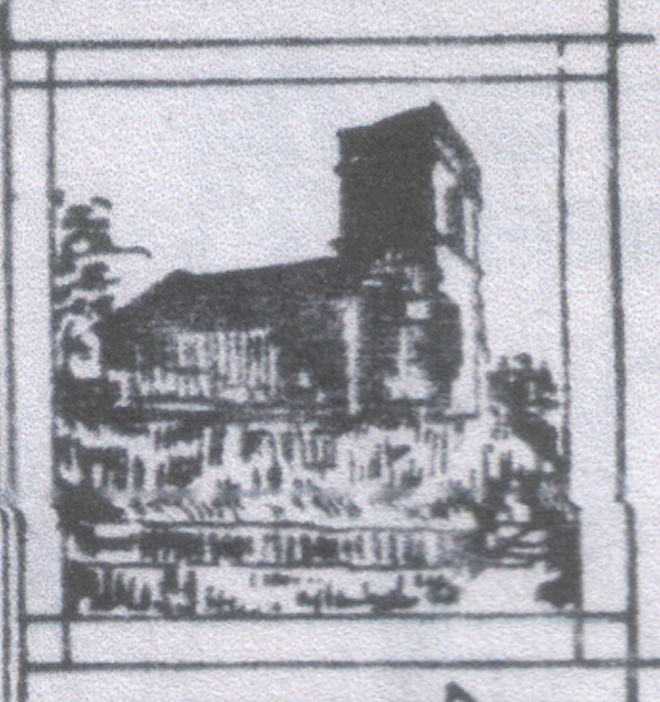All Saints Church Rennington 1864 picture