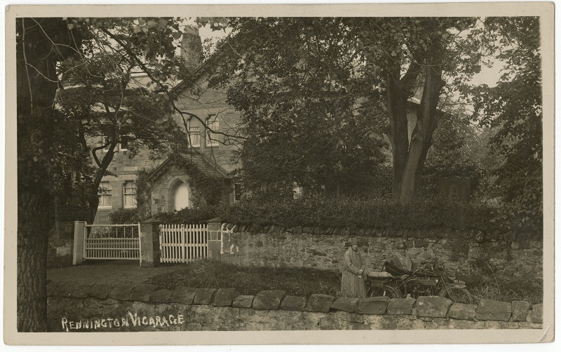 All Saints Church Rennington Vicarage 1910 picture